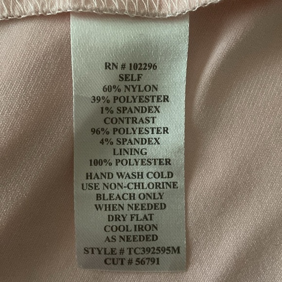 Connected Apparel Women’s Soft Pink Sleeveless Sequin Formal Maxi Dress Size 16 - Picture 7 of 7